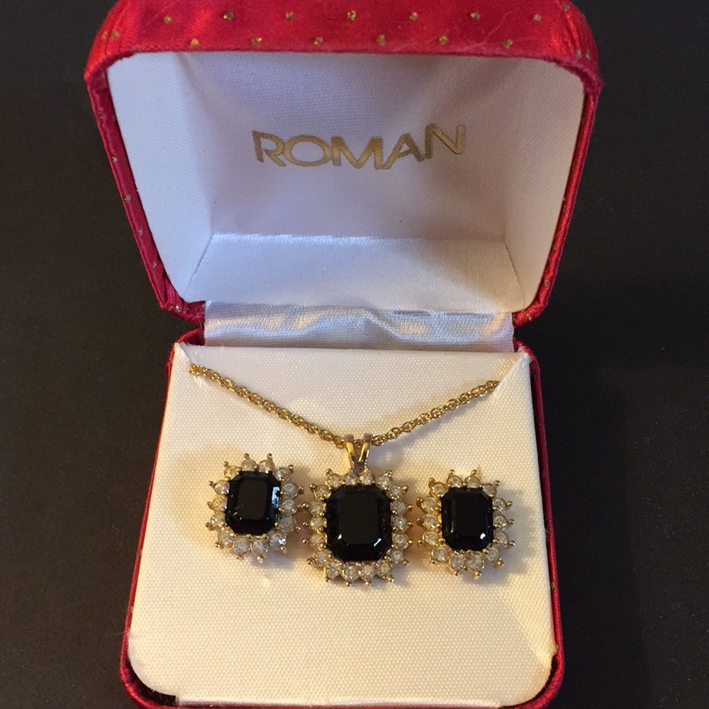Roman Necklace and earrings